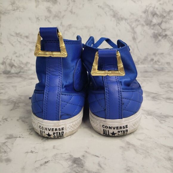 Converse Chuck Taylor All Star High Shine Game Royal Blue Size 6.5 Women/4.5 Men - Picture 3 of 11